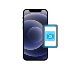 Wymiana uszkodzonego przedniego aparatu w telefonie iPhone 13 mini