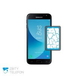 Wymiana uszkodzonego wyświetlacza w telefonie Samsung Galaxy J3 2017