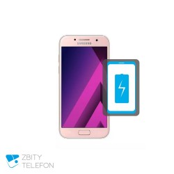 Wymiana zużytej baterii w telefonie Samsung Galaxy A3 2017