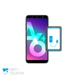 Wymiana uszkodzonego gniazda ładowania w telefonie Samsung Galaxy A6 Plus 2018