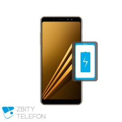 Wymiana zużytej baterii w telefonie Samsung Galaxy A8 Plus 2018